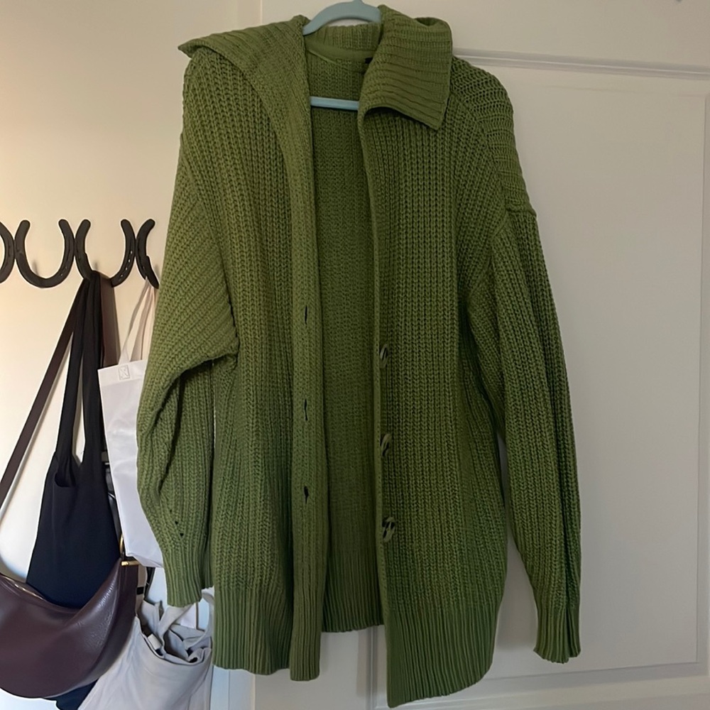 Free people oversized cardigan